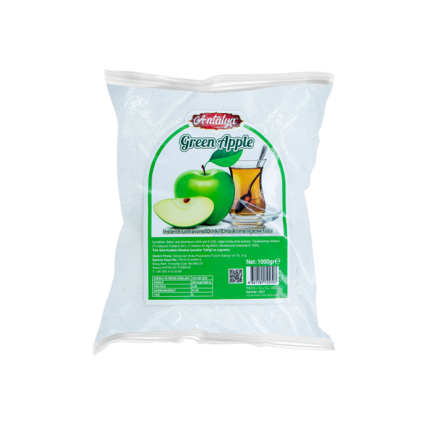 1000 GR TOZ YEŞİL ELMA ÇAYI